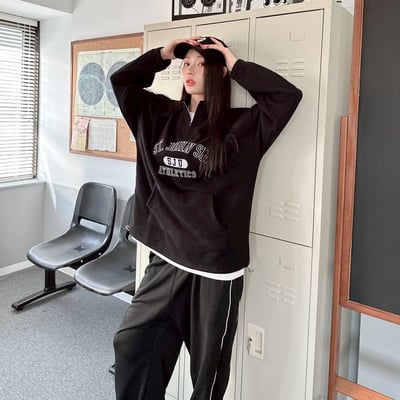 【現貨】ATHLETICS刺繡立領衛衣14