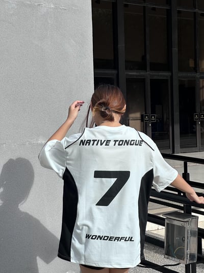 【現貨】NATIVE TONGUE賽車風7號短T13