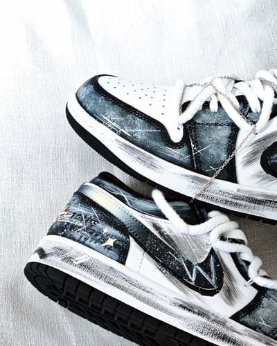 【訂製款】Nike Air Jordan 1 Low 星空秘境5