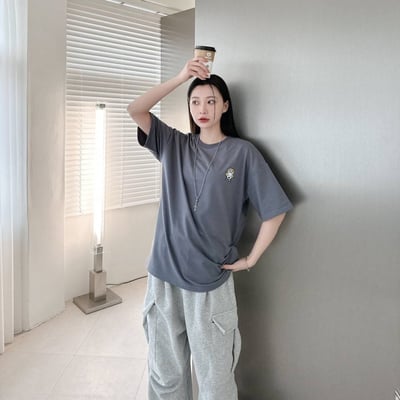 【現貨】耳機狗狗印花短T6