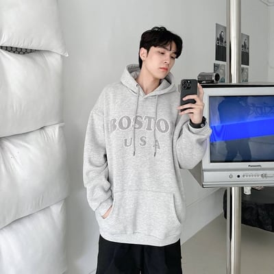 【現貨】BOSTON毛巾繡帽T5