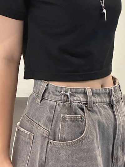 【穿搭加分品】十字星縮腰扣5