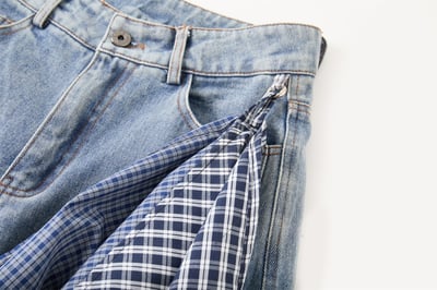 【現貨】水洗吊巾牛仔褲(附吊巾)8