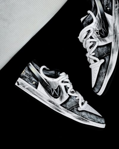 【訂製款】Nike Air Jordan 1 Low 星空秘境1