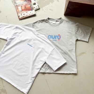 【現貨】aurocean斑駁字印花短T13