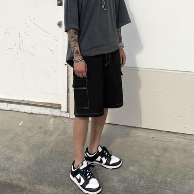 【現貨】 反車線工裝短褲3