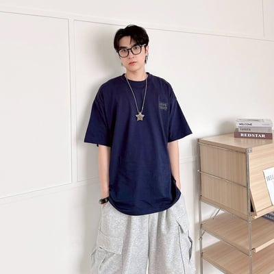 【SORONA® 涼感現貨】LOVEPOINT 愛心噴漆印花短T6