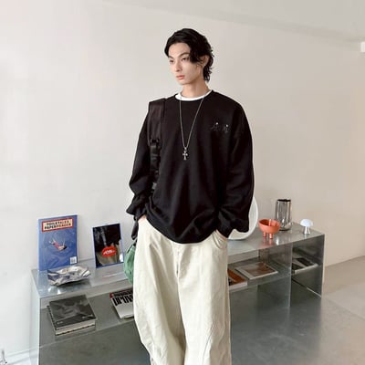 【現貨】DRYCAT曬衣貓咪印花大學T5