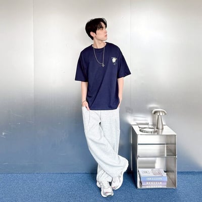 【現貨】Extraordinary幽靈愛心印花短T6