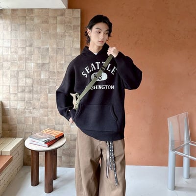 【現貨】SEATTLE 93美式連帽針織帽T8