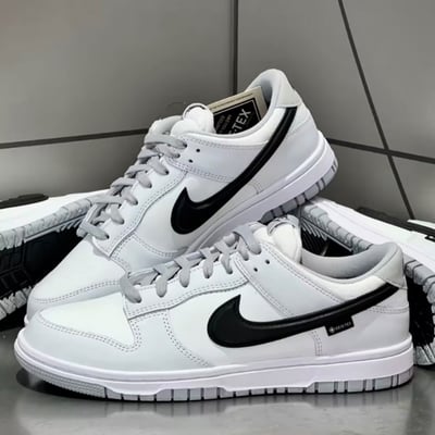 【限量!升級防水版】Nike Dunk Low 'Gore-Tex' 煙灰 防水 ｜HQ2053-1001