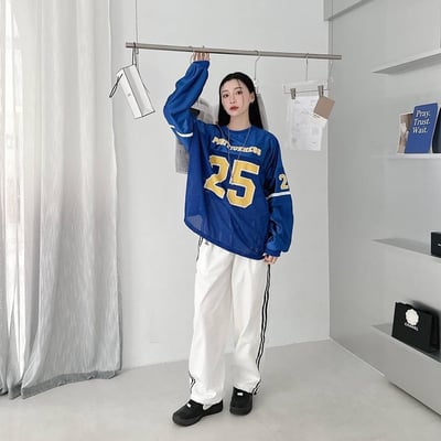 【現貨】滑面25號美式網狀球衣3