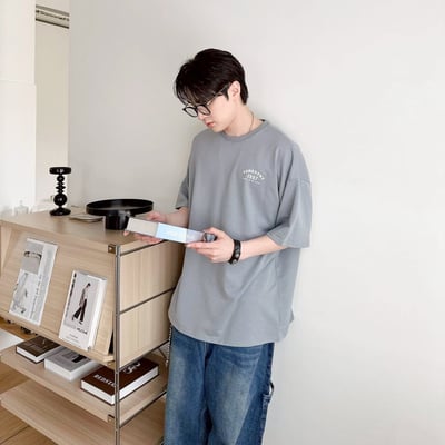 【五色同步】FORESTRY 1997鬍子叔叔印花短T4