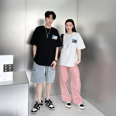 【現貨】ALWAYS LOVING YOURSELF發泡文字花朵短T7