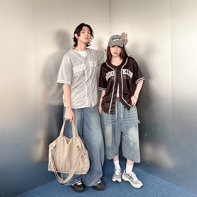 【現貨】Brooklyn美式刺繡棒球罩衫2