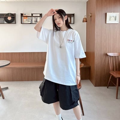 【現貨】HEART DREAMS三色愛心人印花短T5