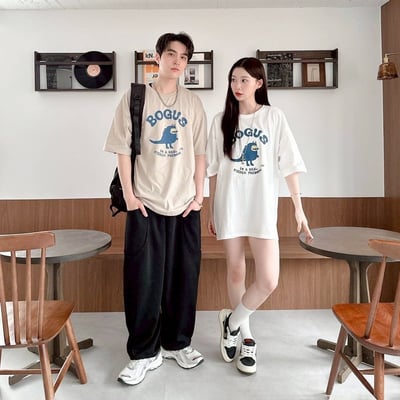 【現貨】BOGUS恐龍印花短T10