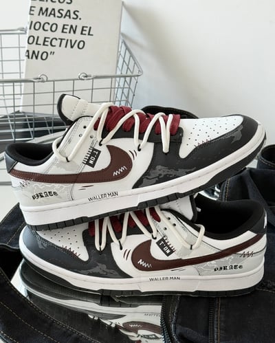 【訂製款】Nike Dunk Low 深紅暗碼3