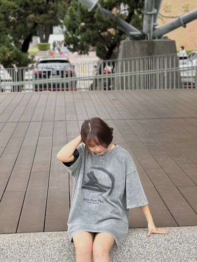 【現貨】BORN FROM PAIN水洗短T9