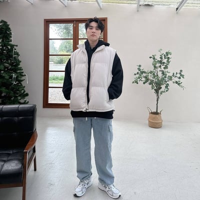 【僅此一批!優惠售完為止🔥】立領鋪棉麵包背心9