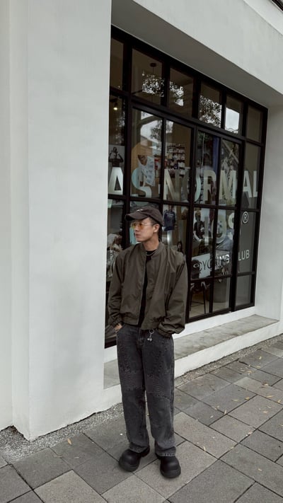 【小編已自留現貨】短寬尼龍運動MA1機能外套3