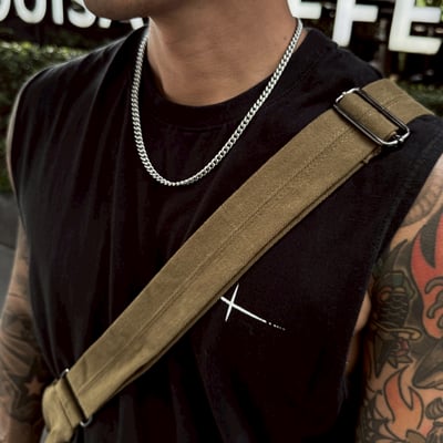 【簡約穿搭必備配件】鈦鋼金屬銀色項鍊1