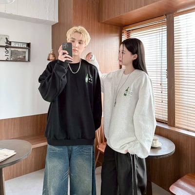 【現貨】韓國酒印花大學T4