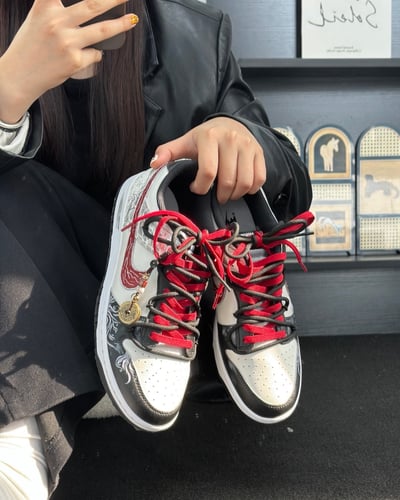 【訂製款】Nike Dunk Low 赤勾紋影5