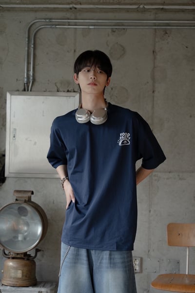 【SORONA® 涼感現貨】BURGER FEST速食套餐印花短T6