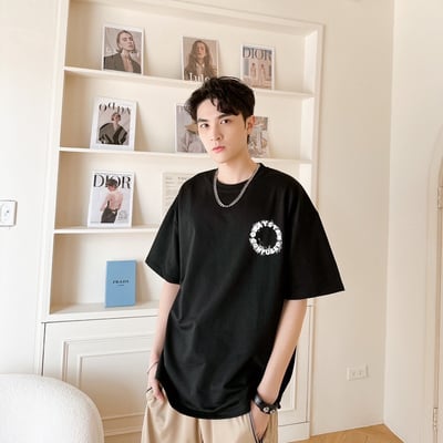 【現貨】環狀煙霧字母短T8