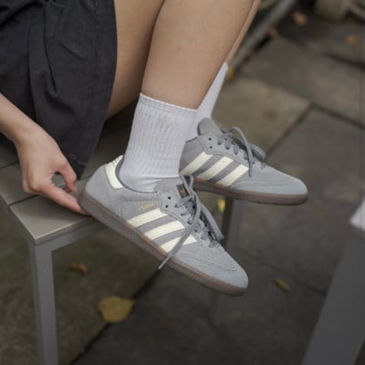 【質感麂皮灰】Adidas Samba ADV 水泥灰 深灰 復古德訓鞋 ｜HQ75411
