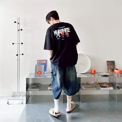 【現貨】Q萌三角錐印花短T8