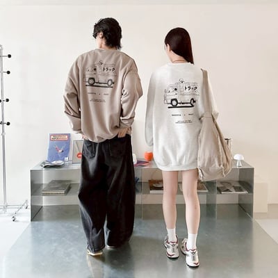 【現貨】TRUCK日本皮卡印花大學T2