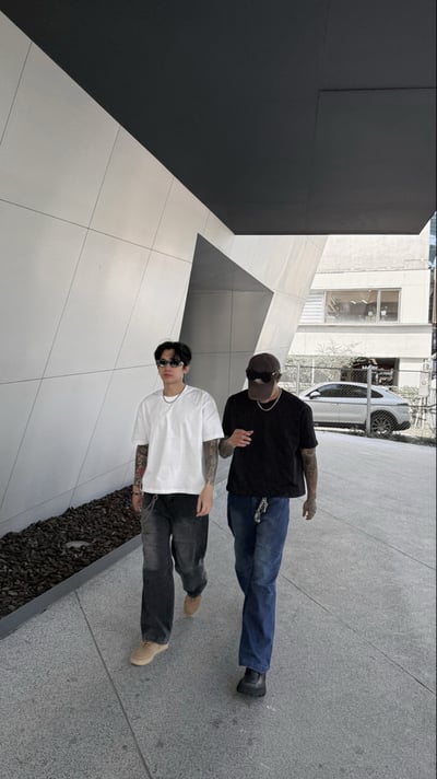 【潮流頂級現貨】街頭重磅水洗寬鬆BAGGYJEANS6