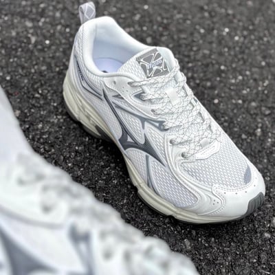 【爆款！預訂】MIZUNO SPEED 10S 白灰 復古老爹鞋 男女｜D1GH2406031