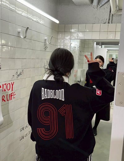 【現貨】BADBLOOD 91刺繡賽車風POLO衫2