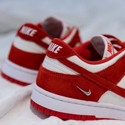 【這紅一眼入魂!!!】NIKE W DUNK LOW 車厘子紅 紅白 櫻桃紅 小銀勾 女鞋｜IO4244-1036