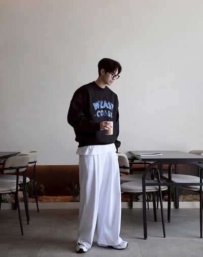 【現貨】WEST COAST 刺繡大學T2