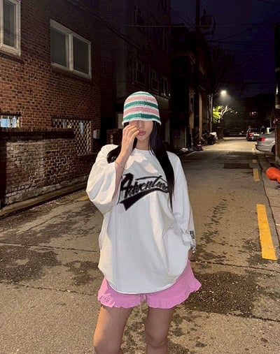 【SORONA® 涼感現貨】CRITICAL美式撞色車線貼布短T9