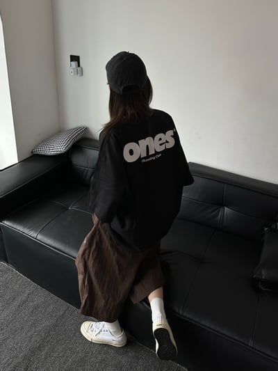 【現貨】ONES純綿街頭寬T6