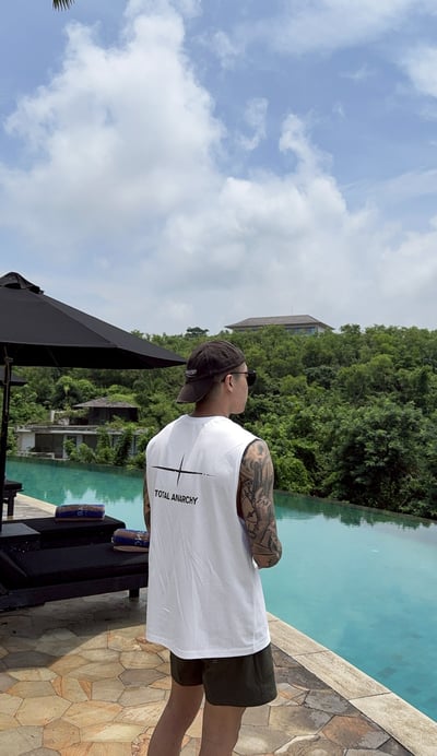 【海邊旅行必穿】夏日寬肩十字Y2K背心5