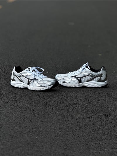 【爆款！預訂】MIZUNO Spark CN白銀 黑標 復古休閒鞋 老爹鞋 美津濃｜ D1GH2428045