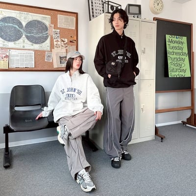 【現貨】ATHLETICS刺繡立領衛衣7