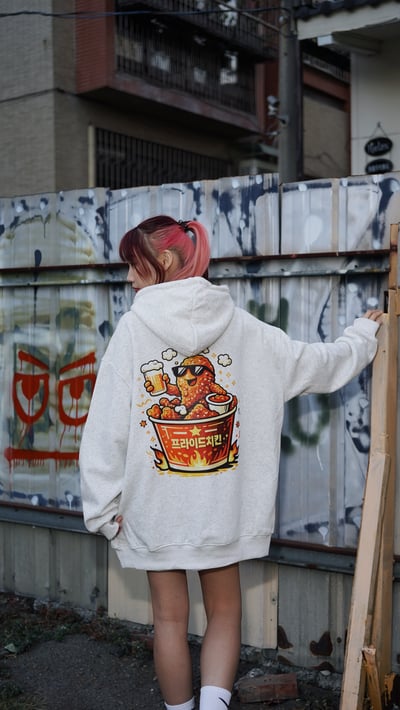 【聚會必穿!!!】炸雞俱樂部牛奶絨帽T2