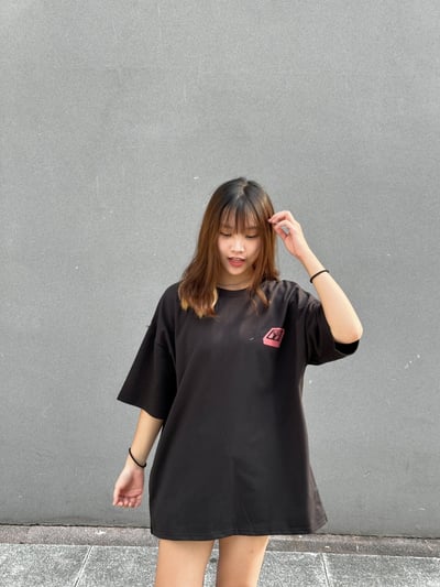 【現貨】PIZZA小熊外送員印花短T7