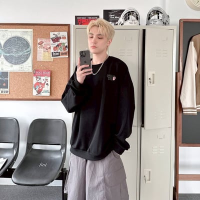 【現貨】SHiBA DAB柴犬塗鴉感大學T5