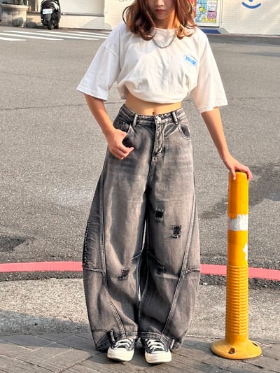 【官網限定加價購爆款】解構破壞牛仔褲2