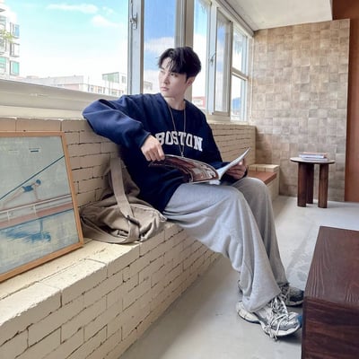 【現貨】BOSTON印花大學T3