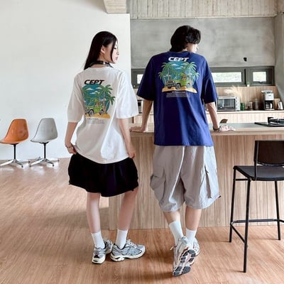 【現貨】CEPT露營小熊吉普車短T5