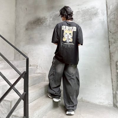 【現貨】ramen拉麵貓咪印花短T11